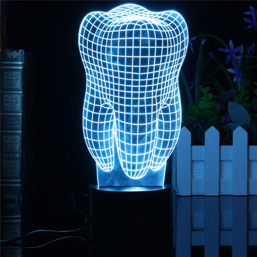 0.5W 3D Tooth LED