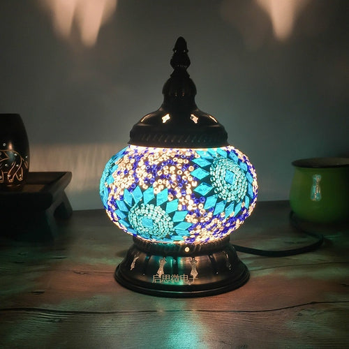 Newest Turkish mosaic table Lamp