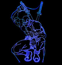 Load image into Gallery viewer, The Avengers Deadpool 3D LED Table Lamp