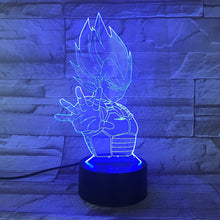 Load image into Gallery viewer, Dragon Ball 3D Acrylic Night Light