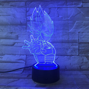 Dragon Ball 3D Acrylic Night Light