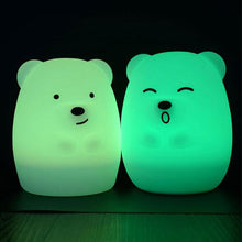 Load image into Gallery viewer, Lovely Owl Cartoon Silicone Baby Led Night Light