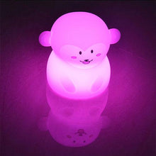 Load image into Gallery viewer, Lovely Owl Cartoon Silicone Baby Led Night Light