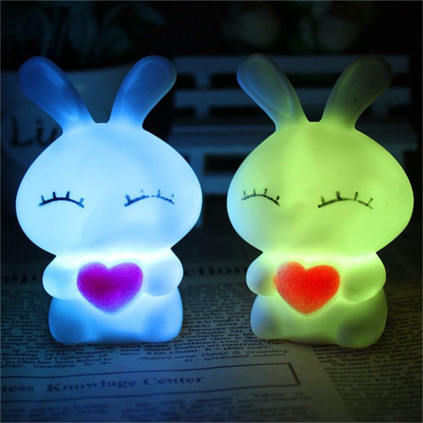 Colorful Led Lovely Night Lamps