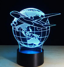 Load image into Gallery viewer, Novelty 3D Lamp Camera Illusion LED USB Lamp
