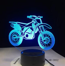 Load image into Gallery viewer, Novelty 3D Lamp Camera Illusion LED USB Lamp