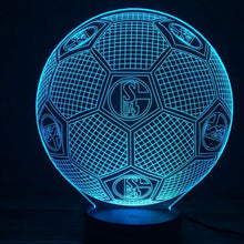 Load image into Gallery viewer, 7 Colors Football 3D Led Night Lights