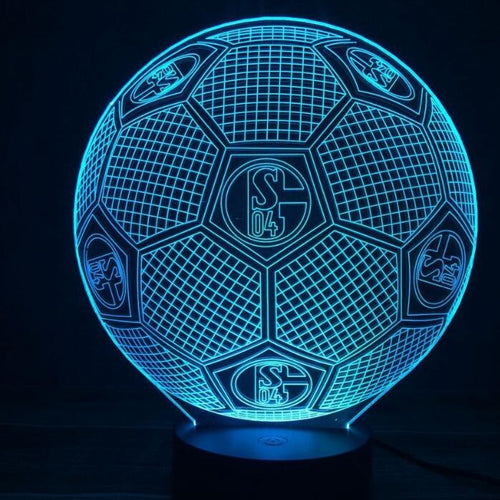 7 Colors Football 3D Led Night Lights