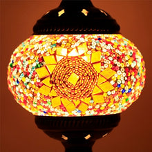 Load image into Gallery viewer, Artpad Retro Romantic Manual Coloured Turkish Table Lamp