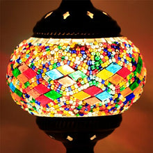 Load image into Gallery viewer, Artpad Retro Romantic Manual Coloured Turkish Table Lamp
