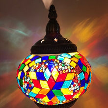 Load image into Gallery viewer, Artpad Retro Romantic Manual Coloured Turkish Table Lamp