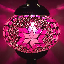Load image into Gallery viewer, Artpad Retro Romantic Manual Coloured Turkish Table Lamp