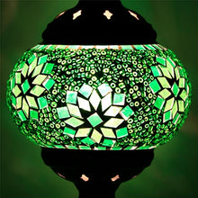 Load image into Gallery viewer, Artpad Retro Romantic Manual Coloured Turkish Table Lamp