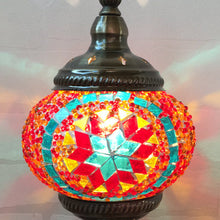 Load image into Gallery viewer, Artpad Retro Romantic Manual Coloured Turkish Table Lamp