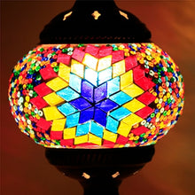Load image into Gallery viewer, Artpad Retro Romantic Manual Coloured Turkish Table Lamp