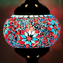 Load image into Gallery viewer, Artpad Retro Romantic Manual Coloured Turkish Table Lamp
