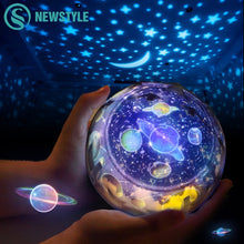 Load image into Gallery viewer, Planet Magic Projector Earth Universe LED Lamp