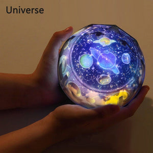 Planet Magic Projector Earth Universe LED Lamp